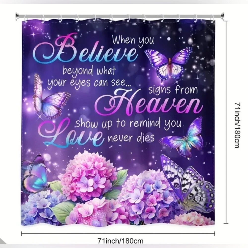 4pc Believe, Heaven & Love Bathroom Set NWT